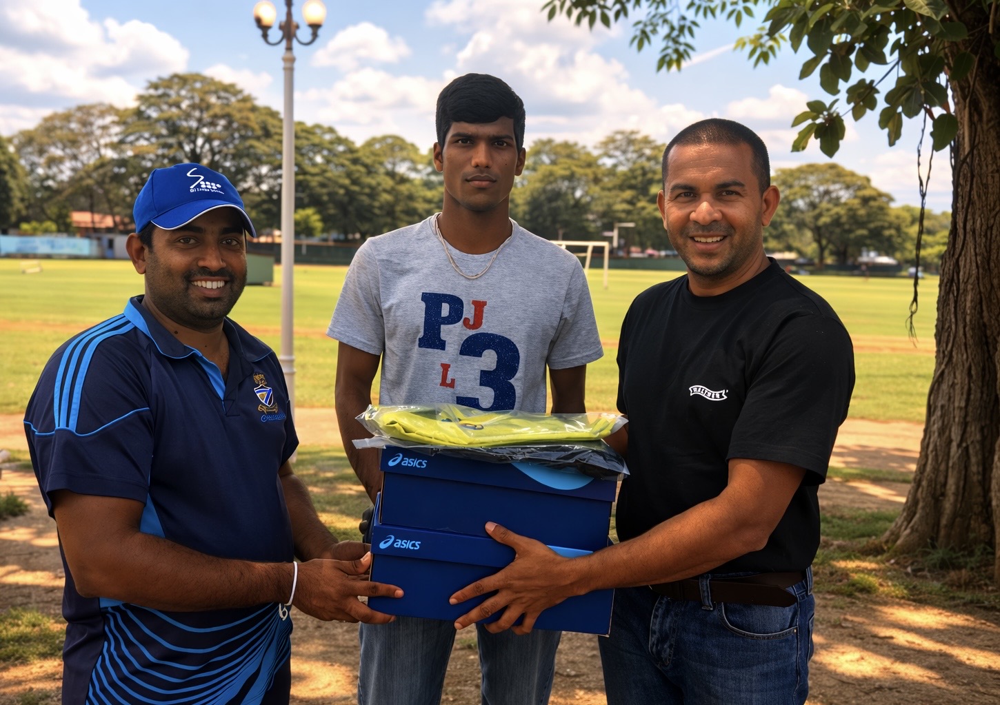 KINETIQ athletics equipment handover